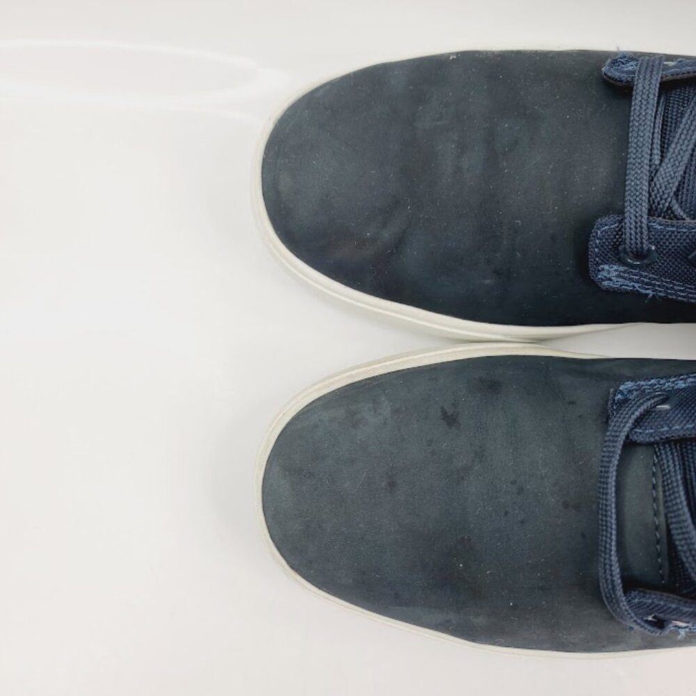 Timberland Men’s Navy Blue Mid Top Sneakers Size 8.5 - Picture 3 of 8